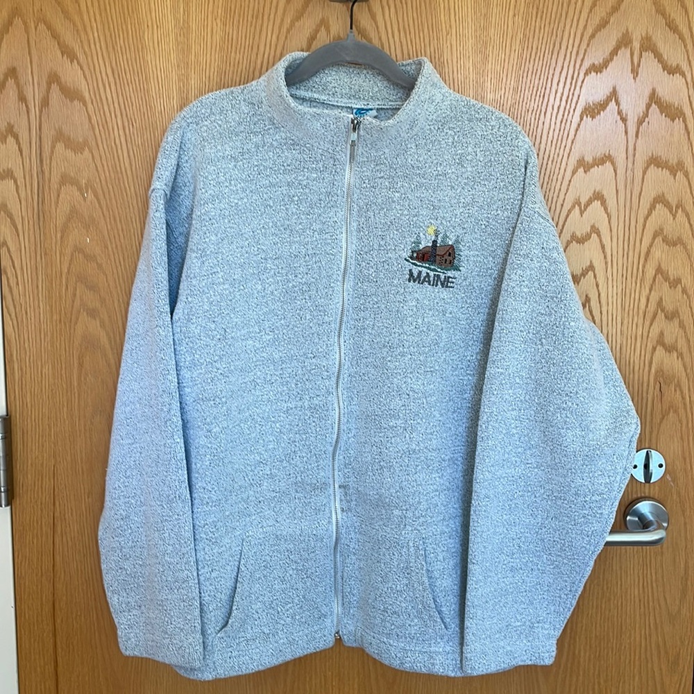 Vintage Maine zip up